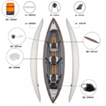 قایق بادی 3 نفر ITIWIT