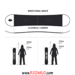 اسنوبرد دخترانه  SERENITY 100 DREAMSCAPE