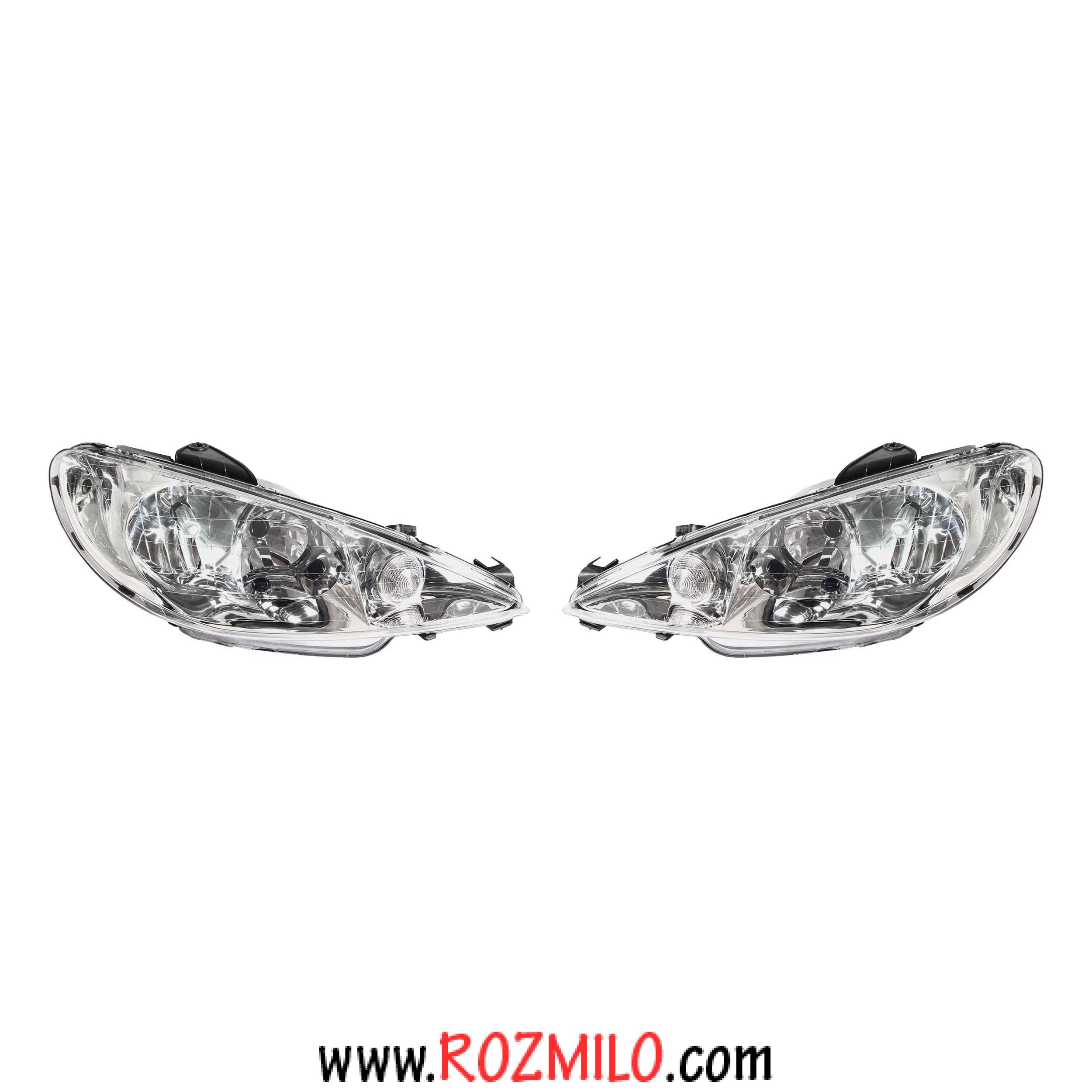 چراغ جلو  کروز مدل 401-501 مناسب برای پژو 206 بسته دو عددی