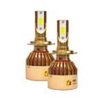 لامپ هدلایت خودرو مدل D9H7 رنگ سفید  بسته 2 عددی