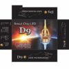 لامپ هدلایت خودرو مدل D9H7 رنگ سفید  بسته 2 عددی