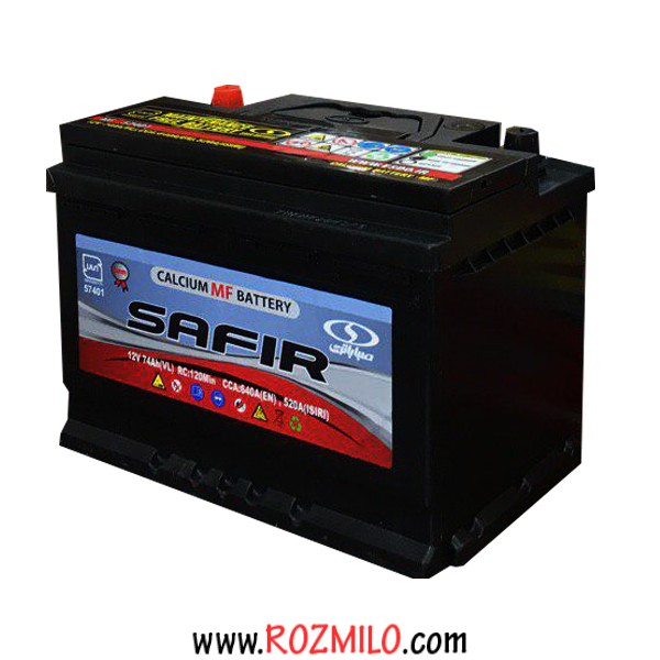 باتری اتمی خودرو صبا باتری مدل MF57401