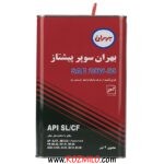 روغن موتور خودرو بهران مدل Super Pishtaz SAE چهار لیتری 20W-50