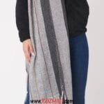 شال دخترانه طوسی ADDAX