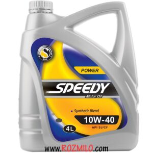 روغن موتور خودرو اسپیدی مدل Power 10W-40 حجم 4 لیتر