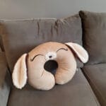 بالشت دورگردنی فانتزی طرح سگ