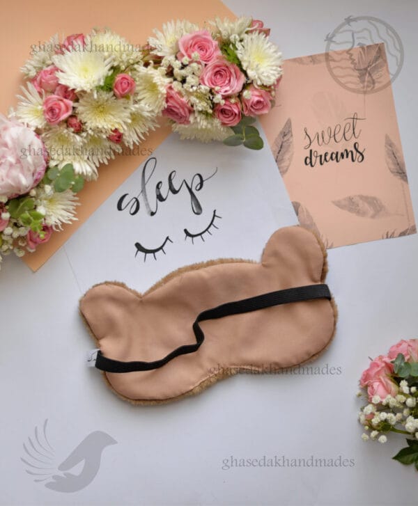 چشمبند فانتزی خواب طرح خرس مهربان