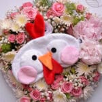 چشمبند فانتزی خواب طرح خانم مرغ