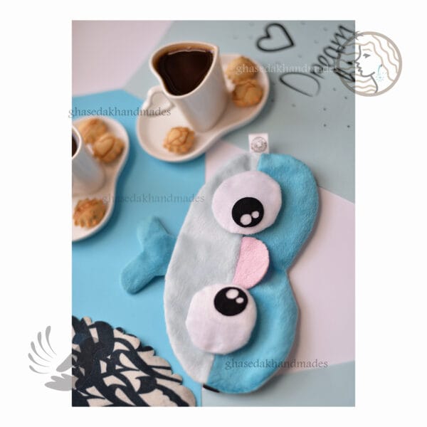 چشمبند فانتزی خواب طرح دلفین