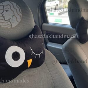 بالشت پشت گردنی فانتزی ماشین طرح جغد دانا