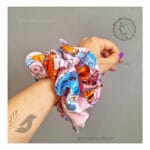 کش اسکرانچی ساتن ابریشم ملوسک