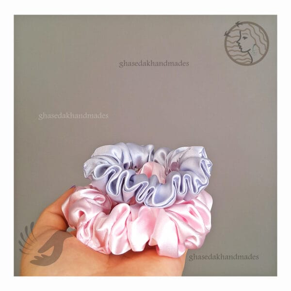 کش بافت مو ساتن ابریشم ساده