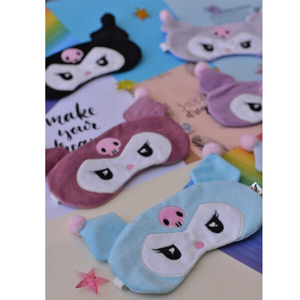 چشمبند فانتزی خواب طرح کرومی