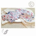 چشمبند خواب ساتن ابریشم طرح پرنده خوشبختی