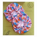 کلاه خواب دو رو ساتن ابریشم طرح ملوسک