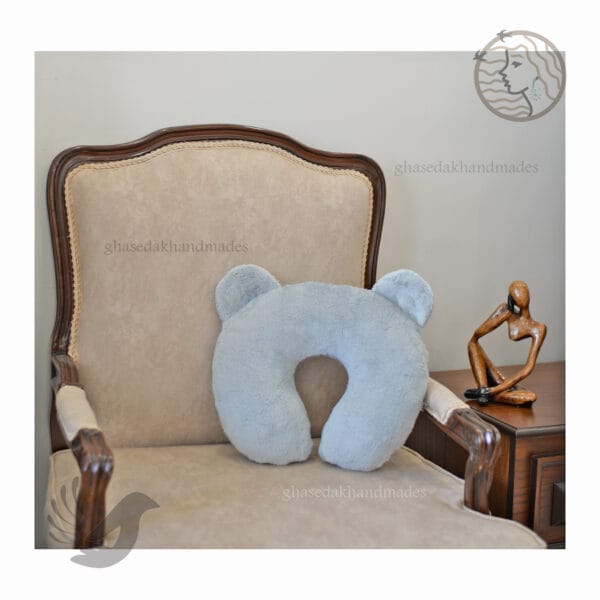 بالشت دور گردنی ساده طرح خرس نرمک