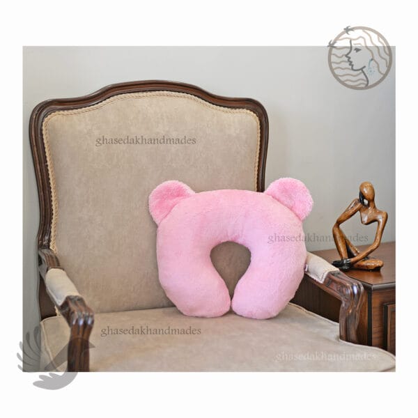 بالشت دور گردنی ساده طرح خرس نرمک