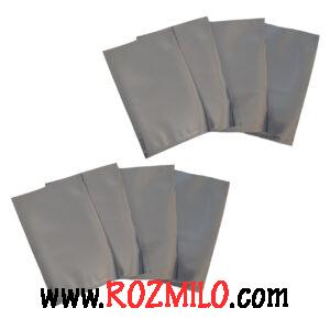 پاکت بسته بندی مدل پرسی بسته 8 عددی یک رو شفاف