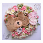 چشمبند فانتزی خواب طرح خرس جدی