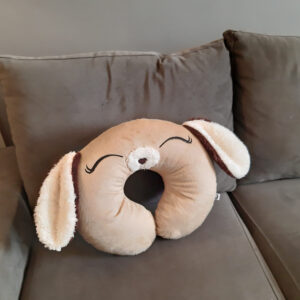 بالشت دورگردنی فانتزی طرح سگ