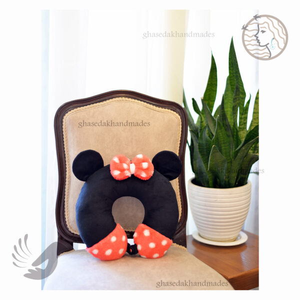 بالشت دور گردنی فانتزی طرح مینی موس