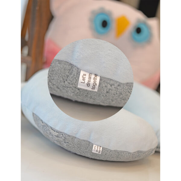 بالشت دورگردنی فانتزی طرح جغد دانا