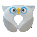 بالشت دورگردنی فانتزی طرح جغد دانا