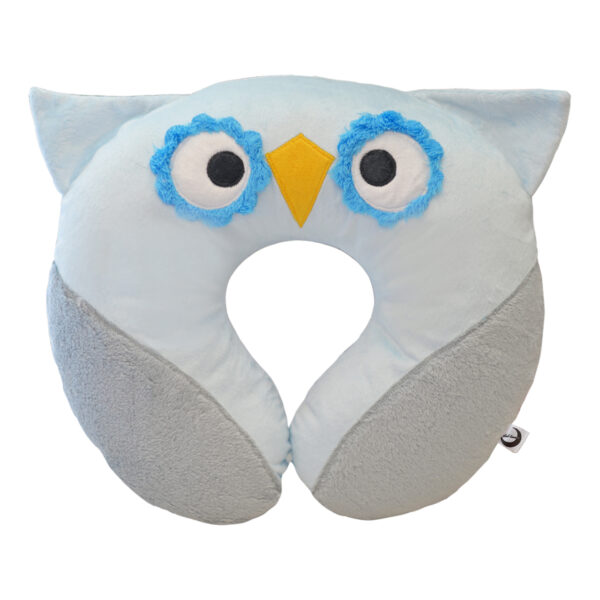 بالشت دورگردنی فانتزی طرح جغد دانا