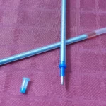 خودکار نقره ای پارچه و چرم بسته 2 عددی