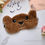 چشمبند فانتزی خواب طرح خرس مهربان