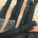زیپ مشکی 20 سانتی متری بسته 4 عددی