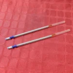 خودکار نقره ای پارچه و چرم بسته 2 عددی