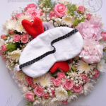 چشمبند فانتزی خواب طرح خانم مرغ