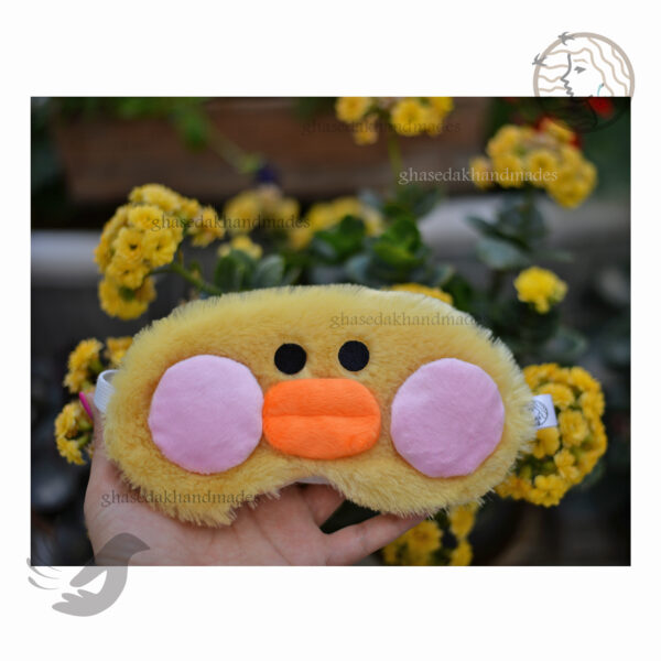 چشمبند فانتزی خواب طرح جوجه اردک خانم