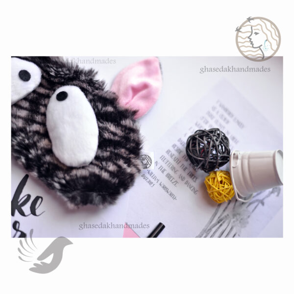 چشمبند فانتزی خواب طرح گورخر مارتی