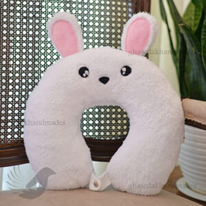 بالشت دور گردنی فانتزی طرح خرگوشک