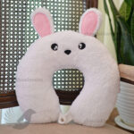 بالشت دور گردنی فانتزی طرح خرگوشک