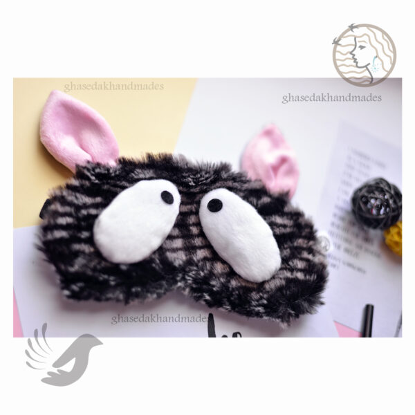 چشمبند فانتزی خواب طرح گورخر مارتی