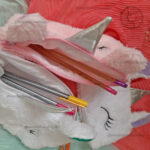 جامدادی و کیف لوازم شخصی فانتزی عروسکی طرح تکشاخ