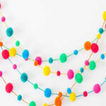 توپک پوم پوم بسته 20 عددی