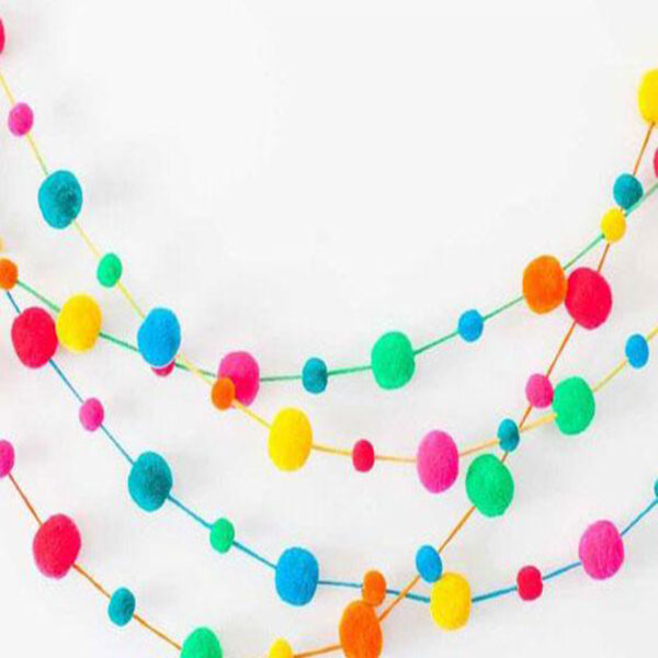 توپک پوم پوم بسته 20 عددی