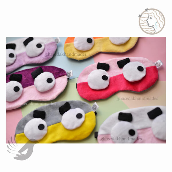 چشمبند فانتزی خواب طرح مستر اخمو