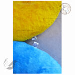 ست 2 عددی چشمبند و بالشت دورگردنی پشمک میرزا