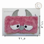 جامدادی و کیف لوازم شخصی فانتزی عروسکی طرح پشمک میرزا