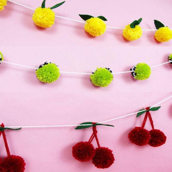 توپک پوم پوم بسته 20 عددی