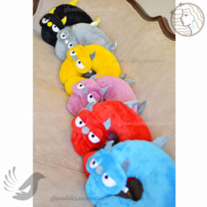 ست 2 عددی چشمبند و بالشت دورگردنی پشمک میرزا