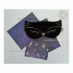 چشم بند خواب طرح گربه اشرافی