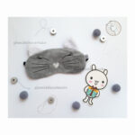 چشم بند خواب طرح گربه مخمل