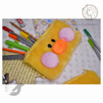 جامدادی و کیف لوازم شخصی فانتزی عروسکی طرح جوجه اردک