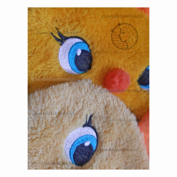 چشم بند خواب طرح جوجه طلایی